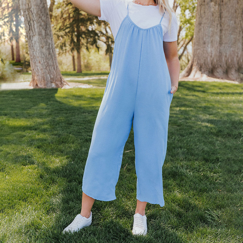 Lennie Jumpsuit (Blue)