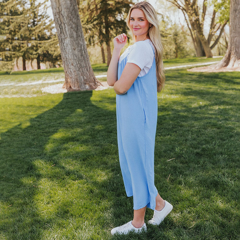 Lennie Jumpsuit (Blue)