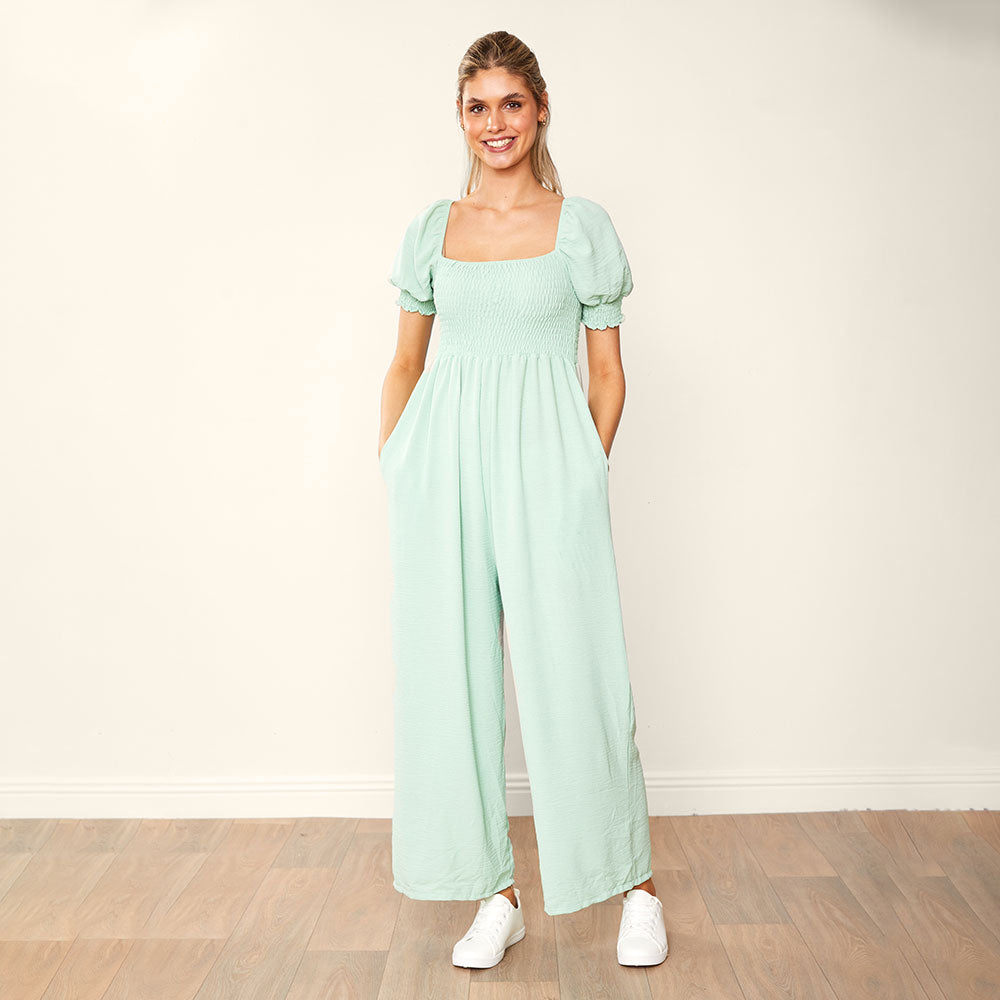 Camilla Jumpsuit (Mint)