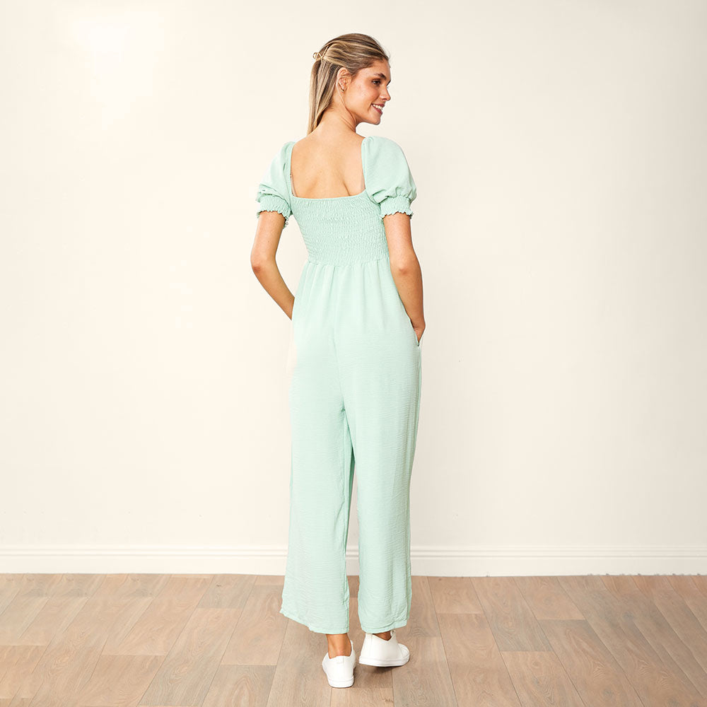 Camilla Jumpsuit (Mint)