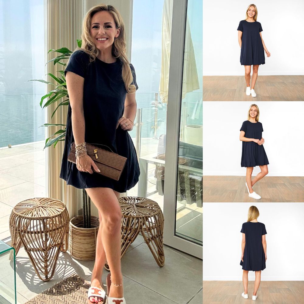 Wesley Dress (Navy)