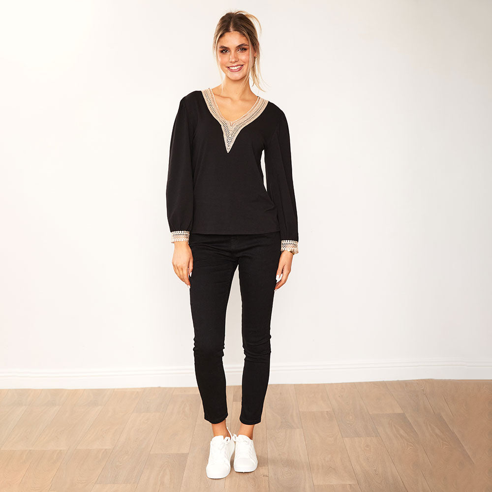 Isla Top (Black)