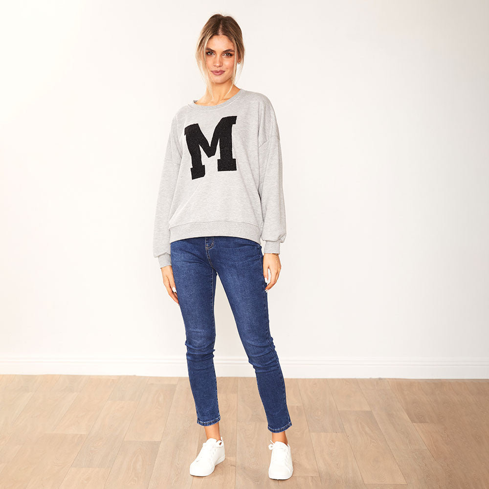 Bianca Jumper (French Grey) - The Casual Company