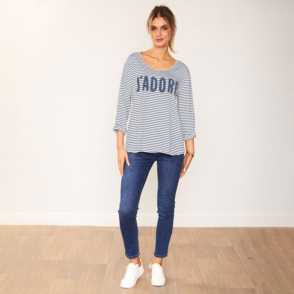 Jadore Top (Denim)