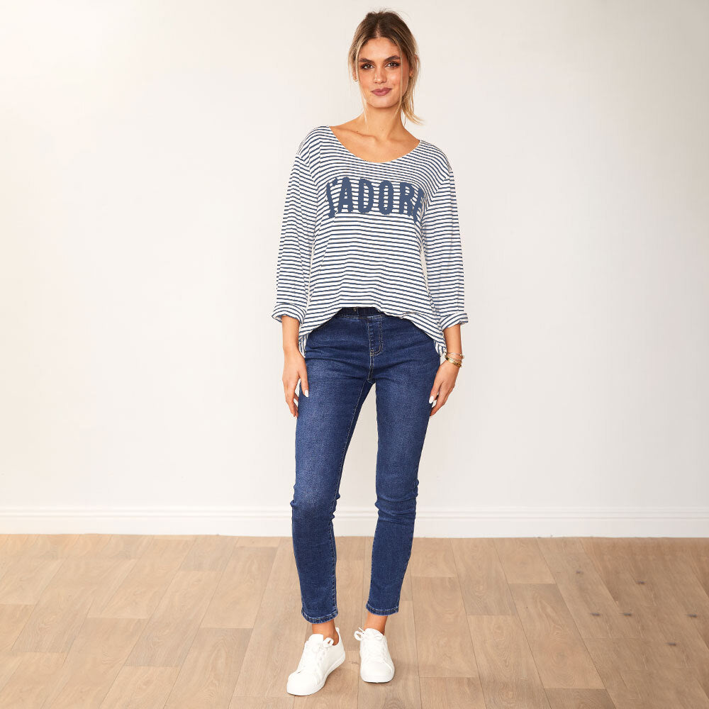 Jadore Top (Denim)