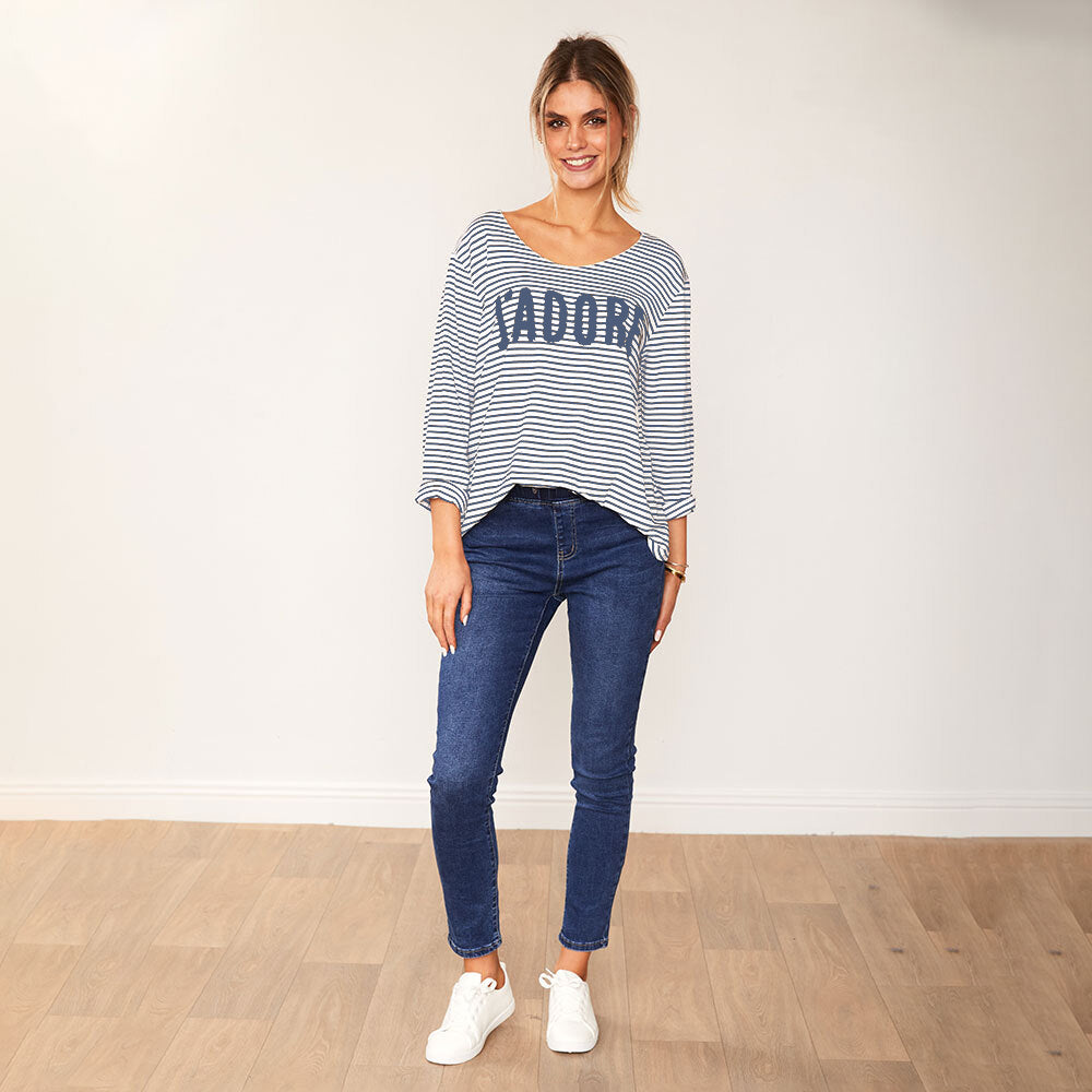 Jadore Top (Denim)
