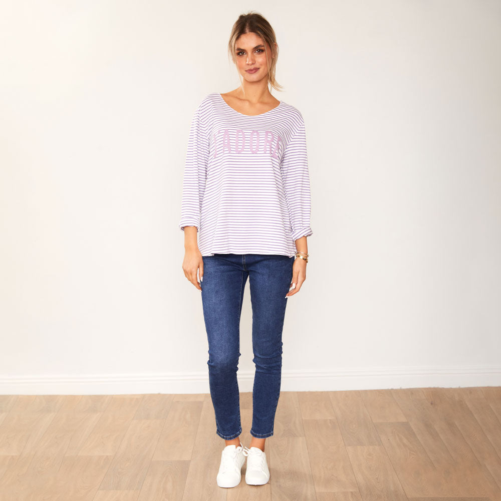 Jadore Top (Lilac)