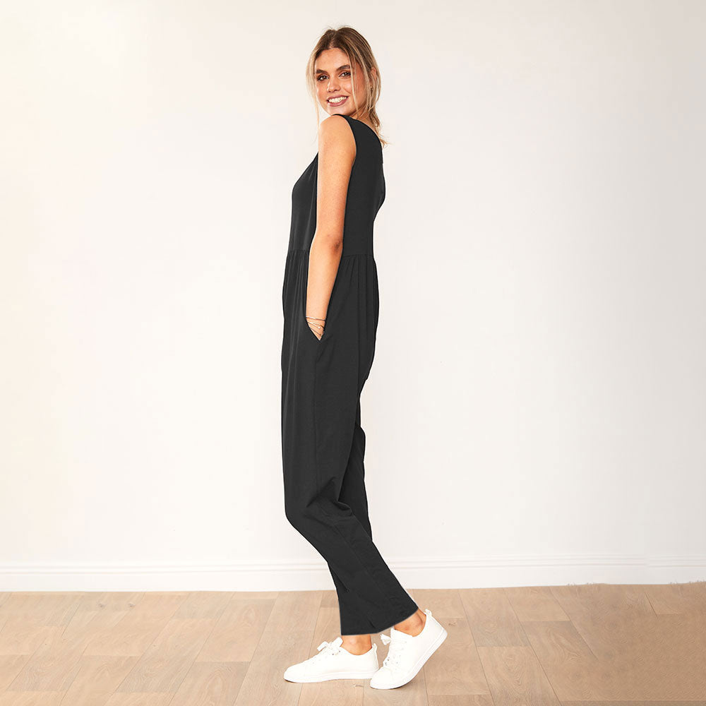 Reggie Jumpsuit (Black)