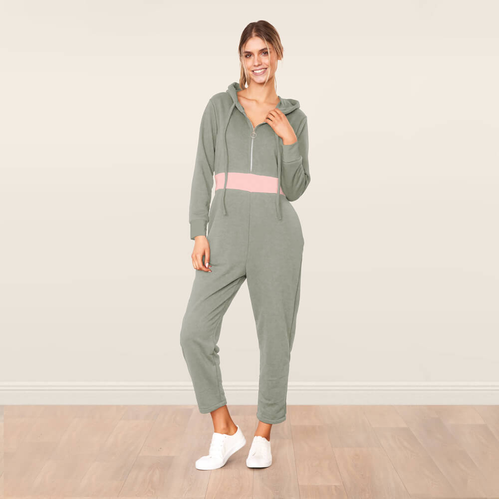 Jackie Jumpsuit (Khaki)