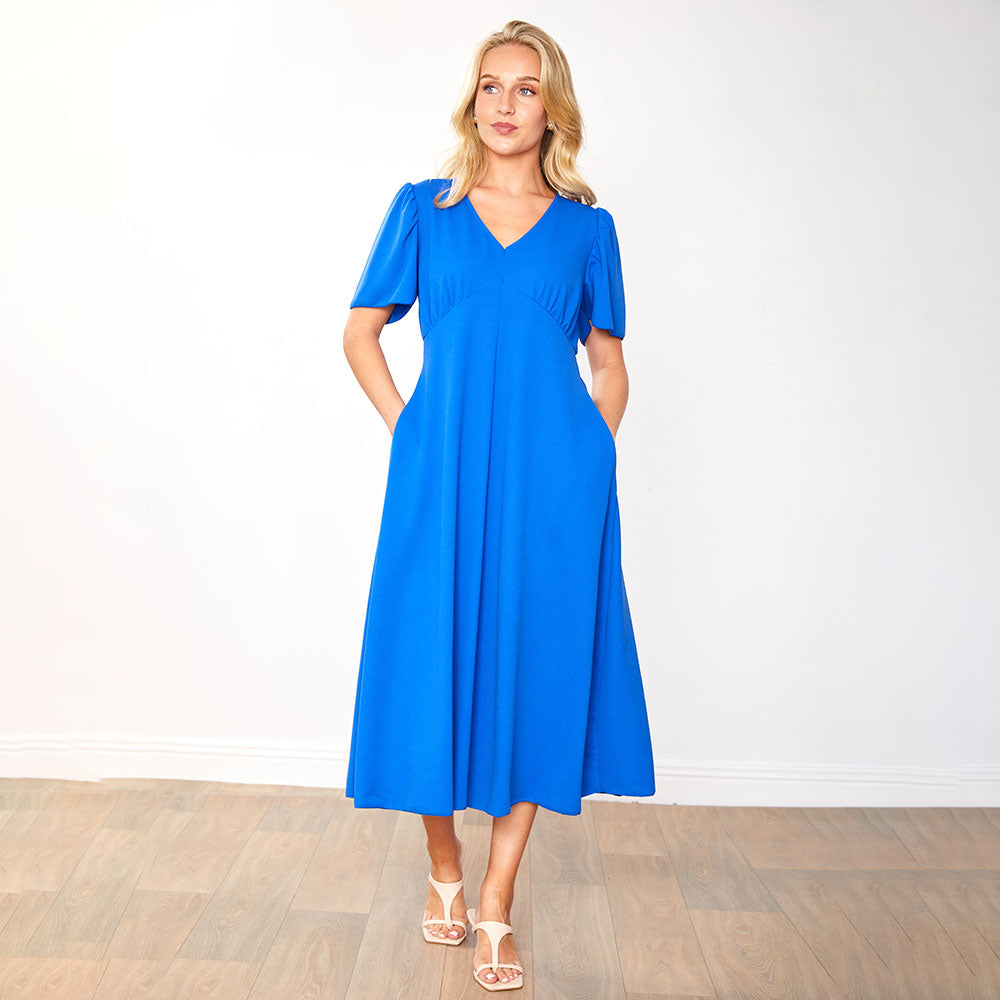 Whitney Dress (Cobalt)