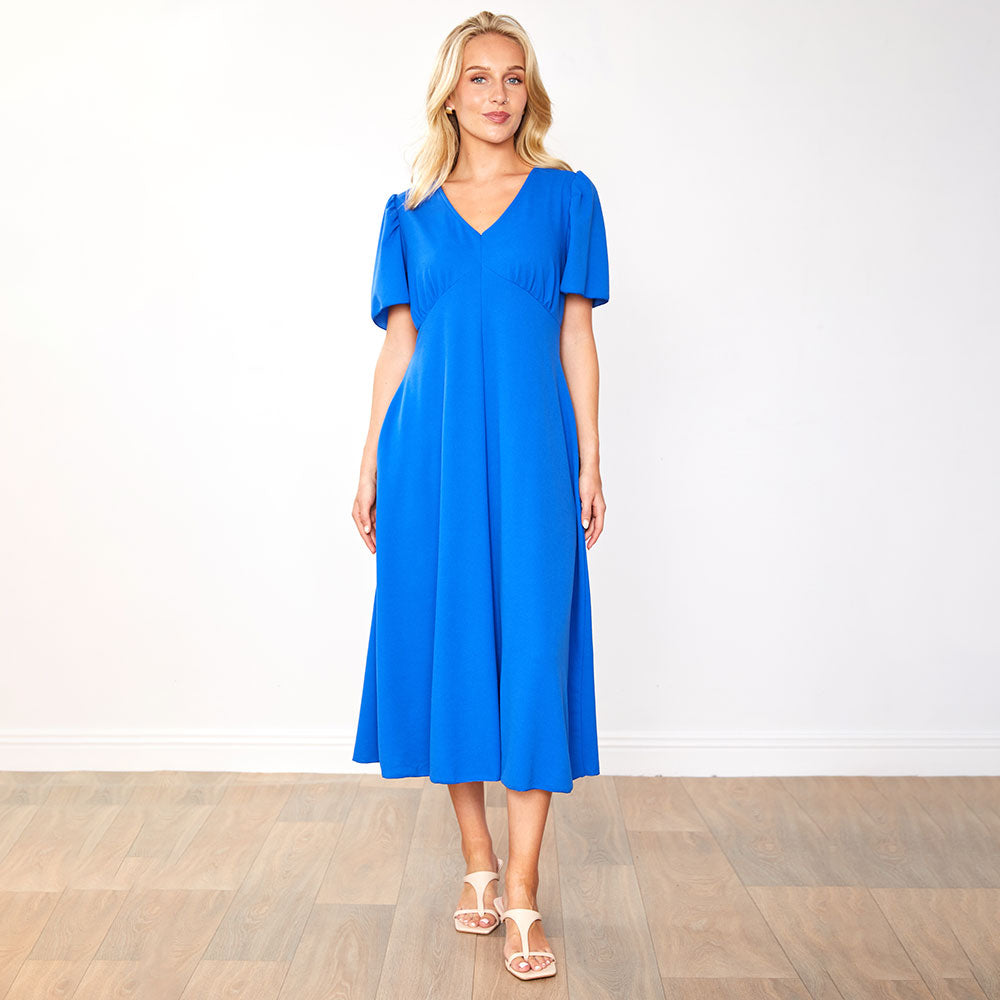 Whitney Dress Cobalt & Navy -(2 for €78)