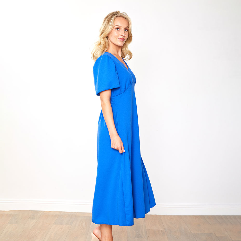 Whitney Dress Cobalt & Navy -(2 for €78)
