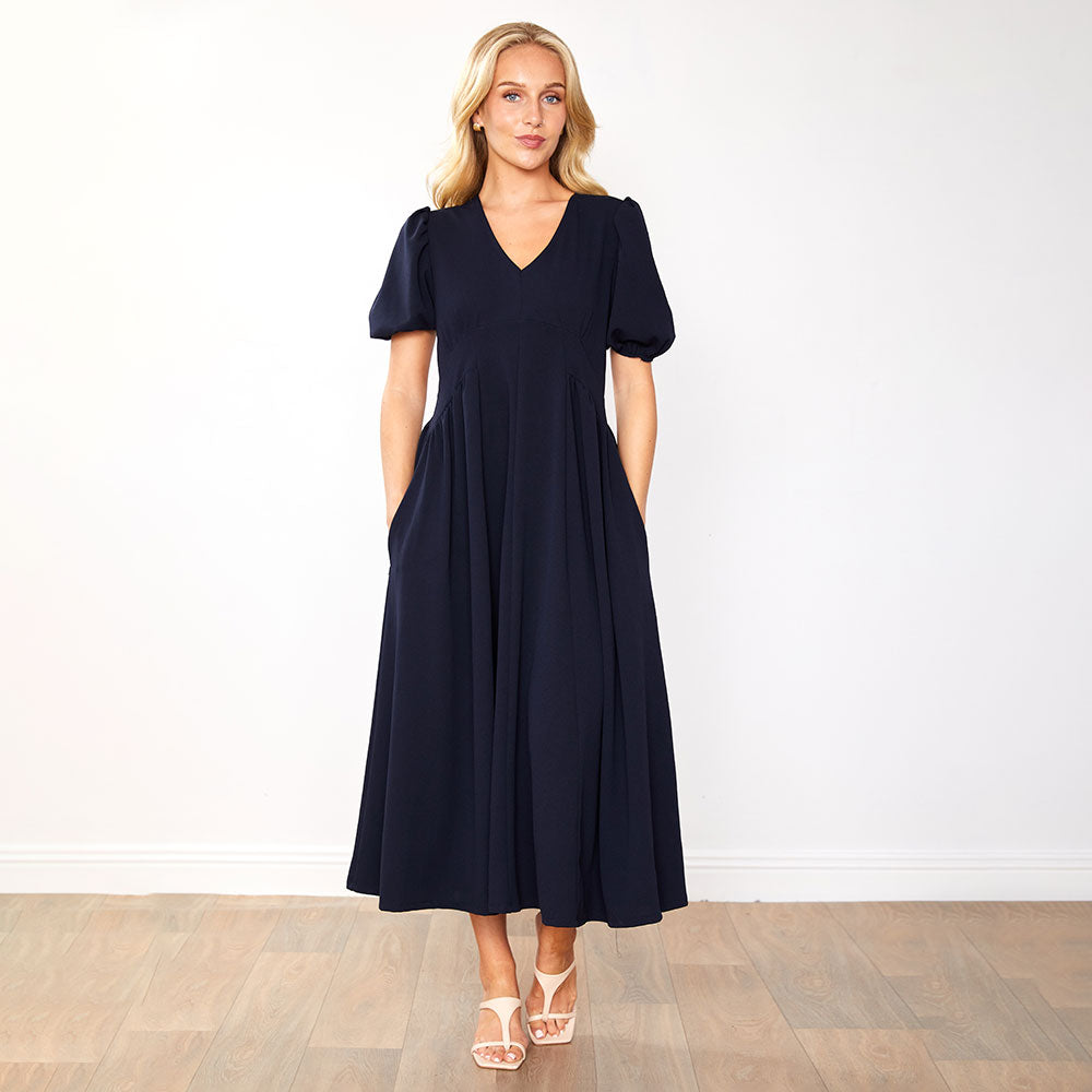 Nicole Dress (Navy)