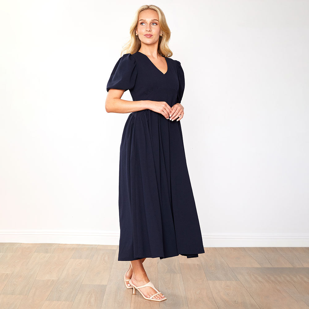 Nicole Dress (Navy)