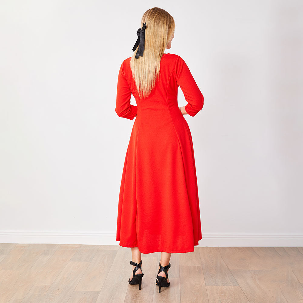 Carter Dress (Red)