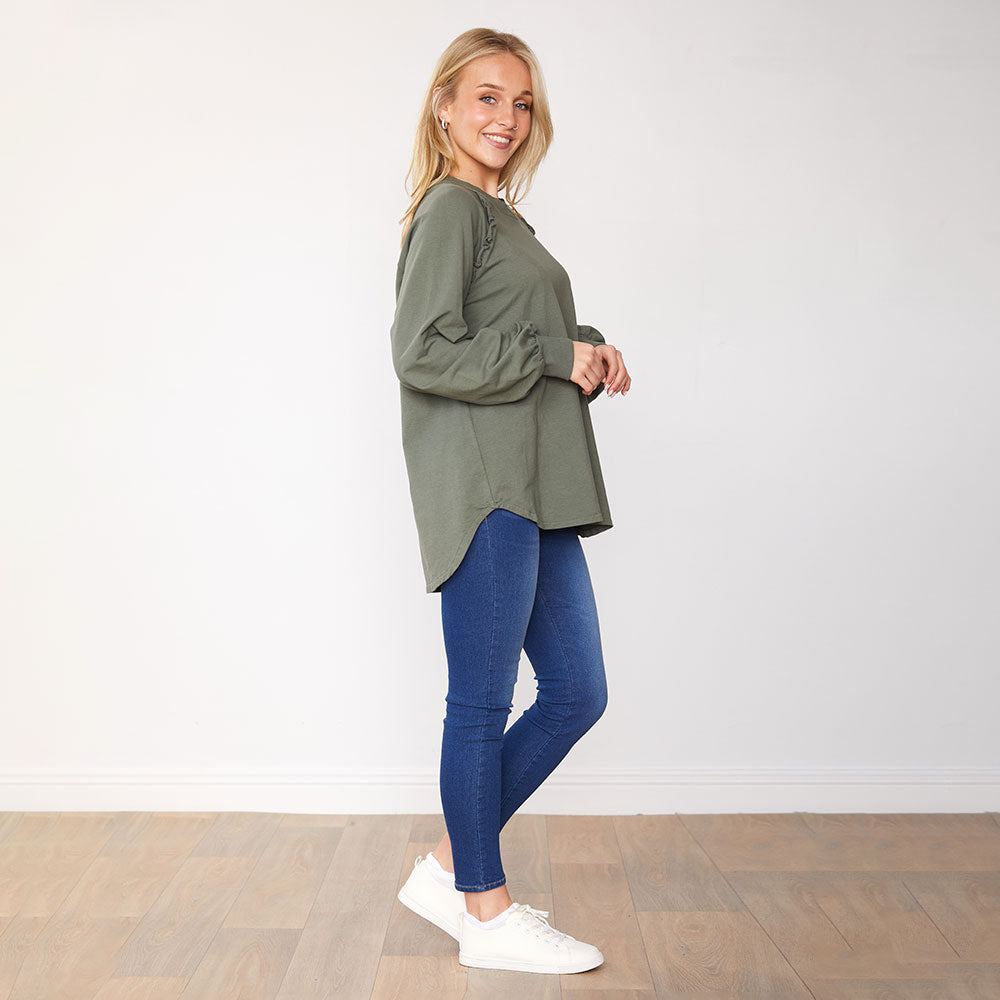 Enya Top (Khaki)