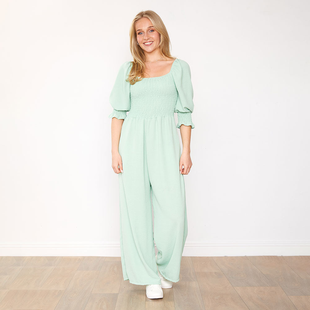 Athena Jumpsuit (Mint)