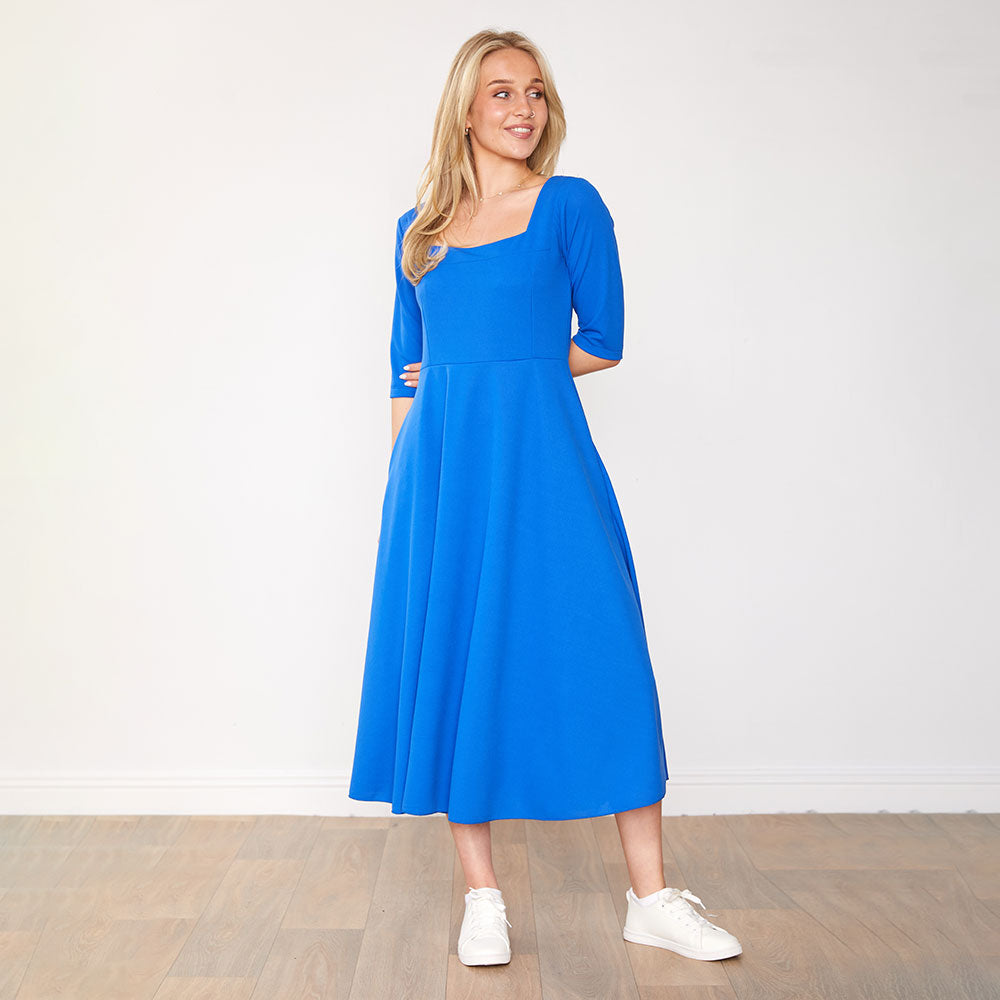 Dahlia Dress (Blue)