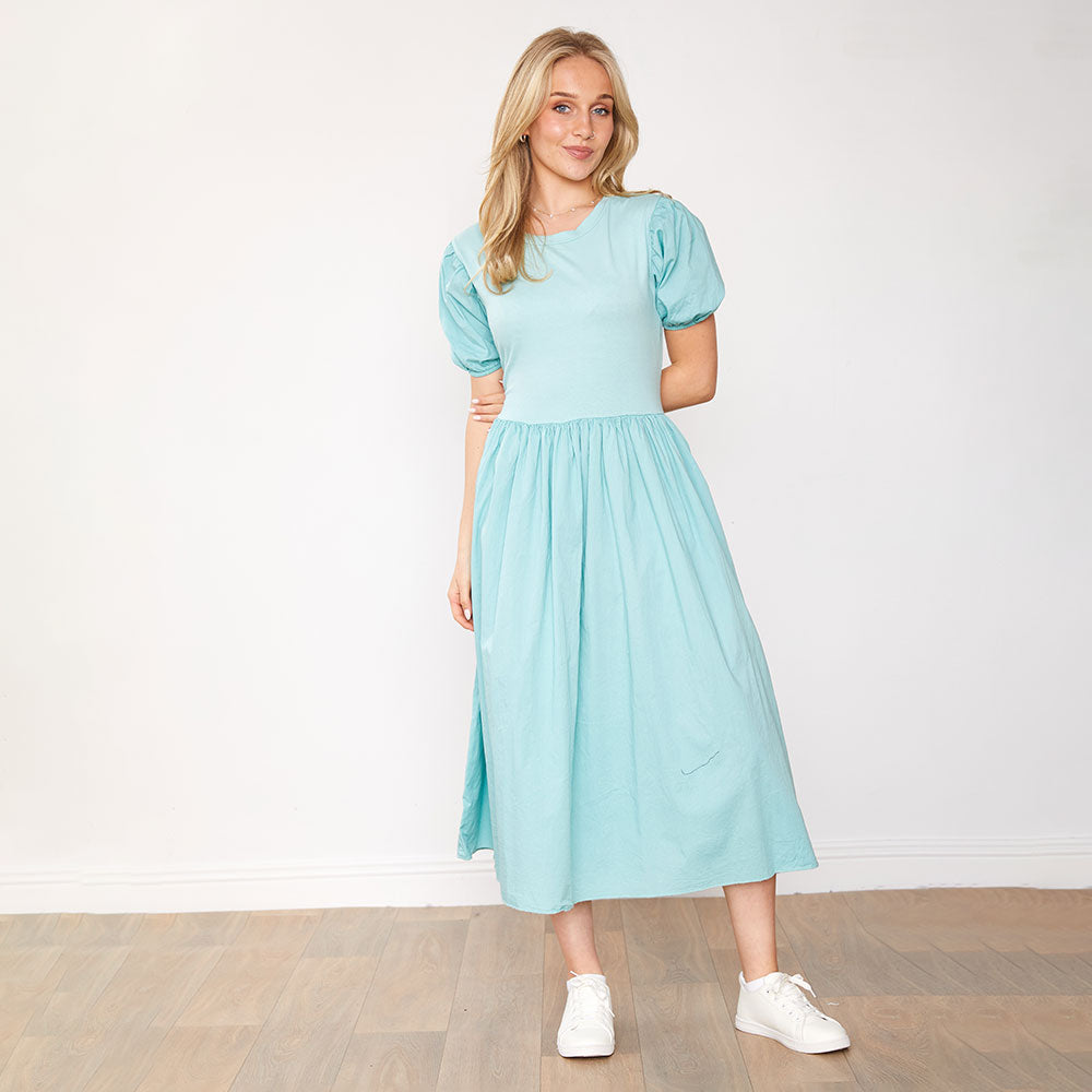 Mandi Dress (Aqua)
