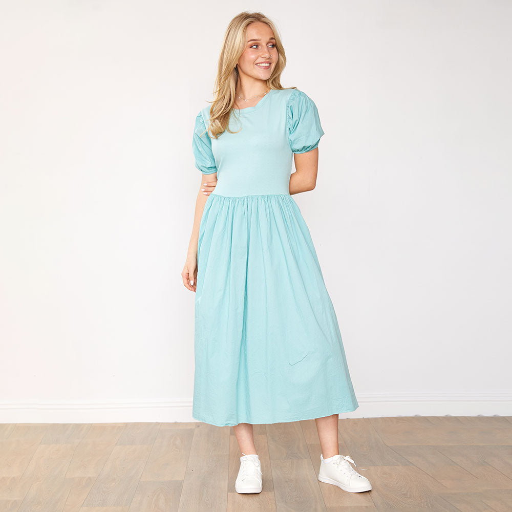 Mandi Dress (Aqua)