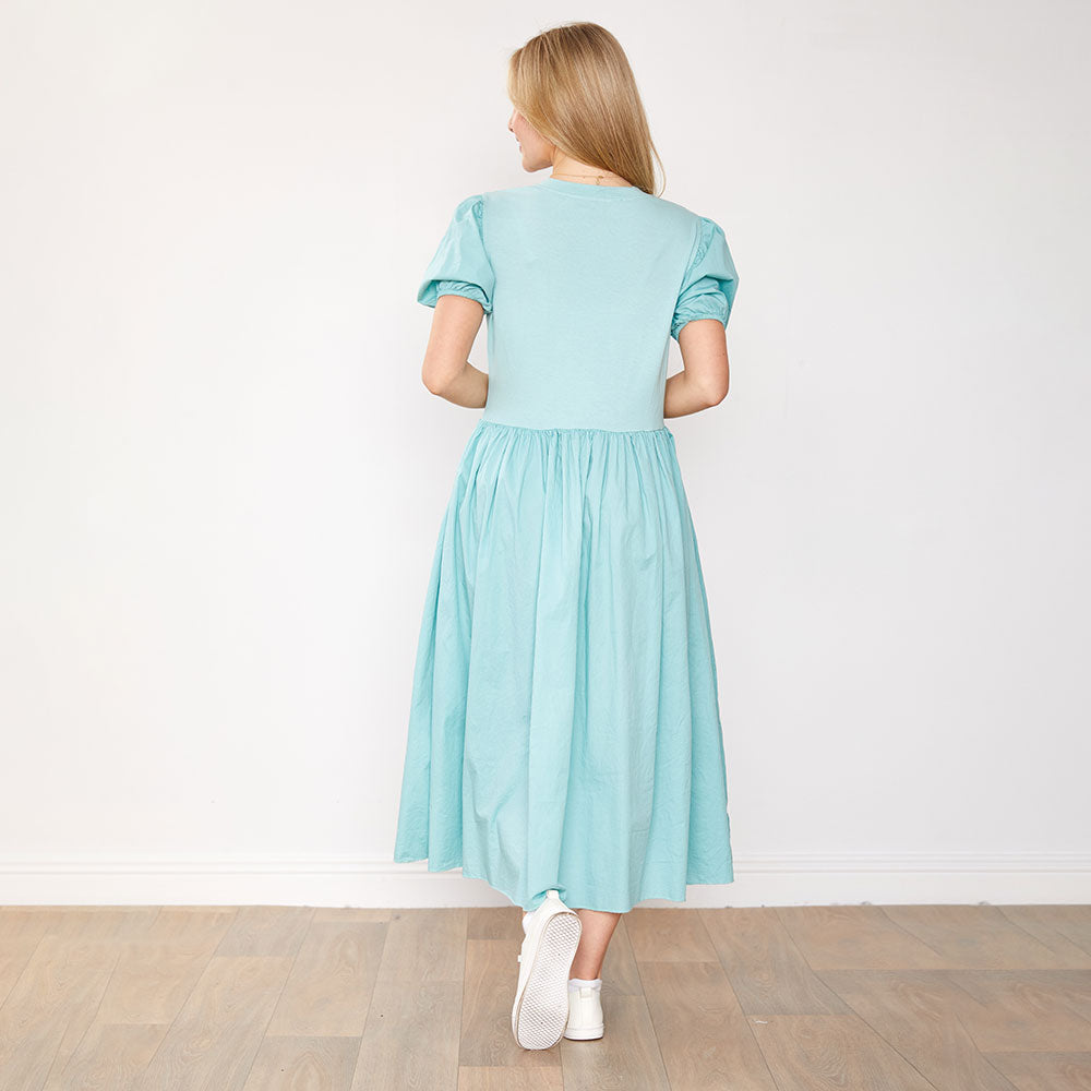Mandi Dress (Aqua)