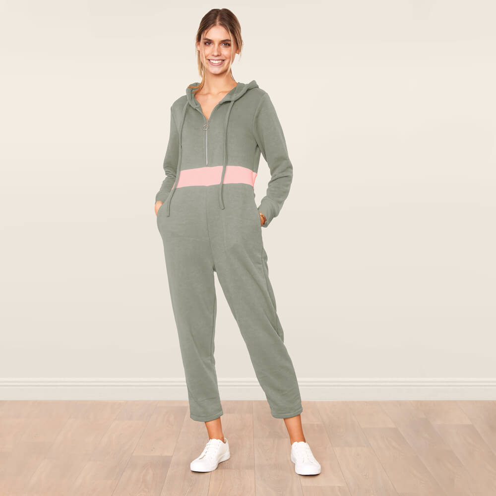 Jackie Jumpsuit (Khaki)