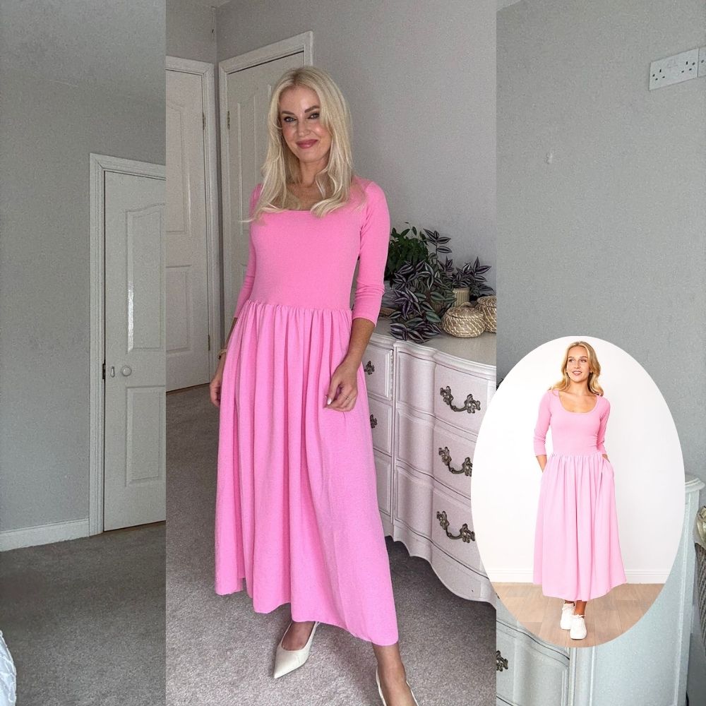 Jackie Dress (Pink)