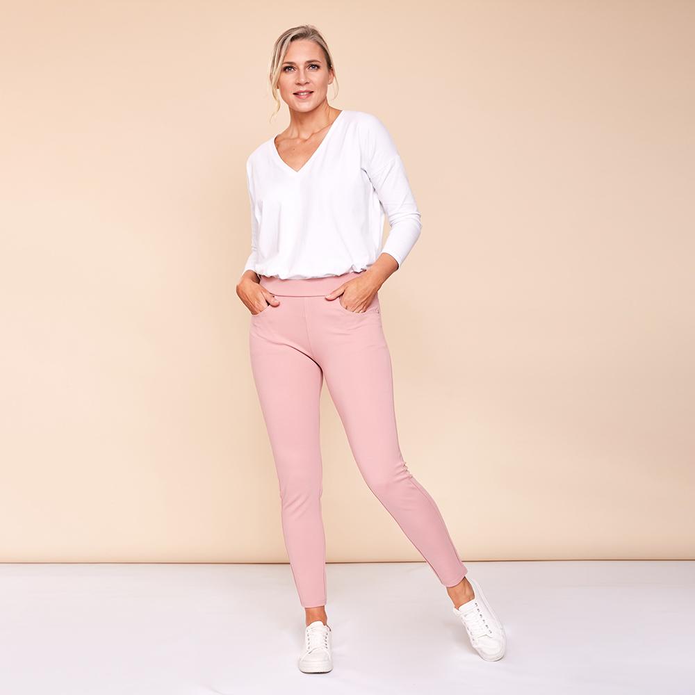 Chloe Leggings (Rose) - The Casual Company
