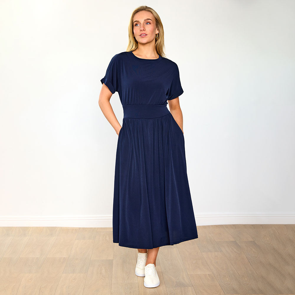 Cladagh Dress (Navy)
