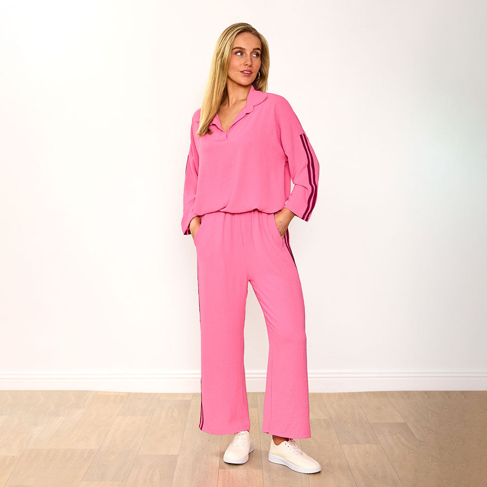 Clara Co-Ord (Pink/Berry)