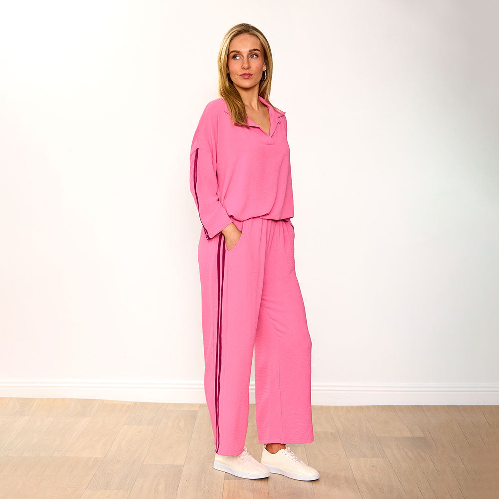 Clara Co-Ord (Pink/Berry)