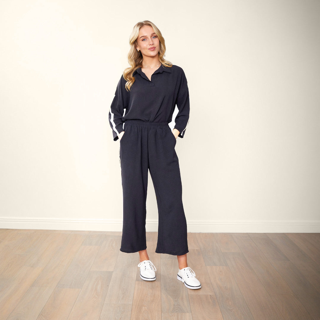 Clara Co-Ord (Black & White)