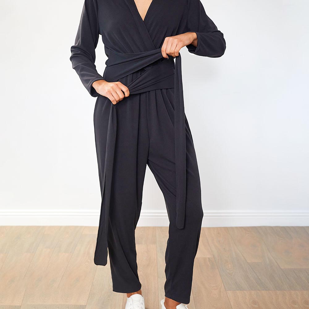 Cliona Jumpsuit (Black)