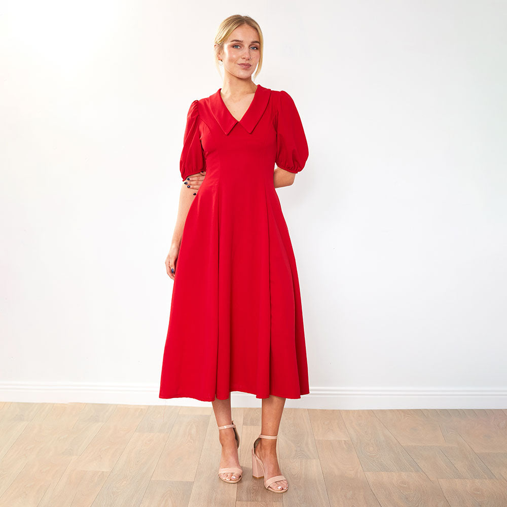 Cora Dress (Red)