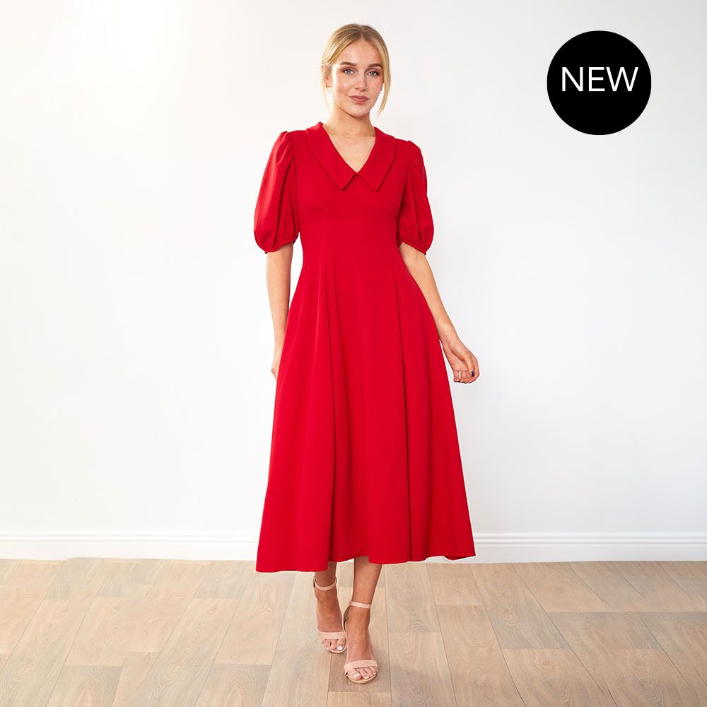Cora Dress (Red)