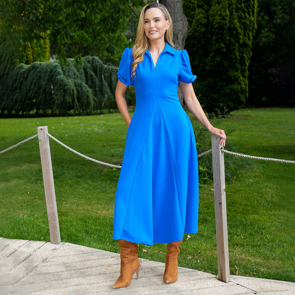 Hazel Dress (Cobalt)