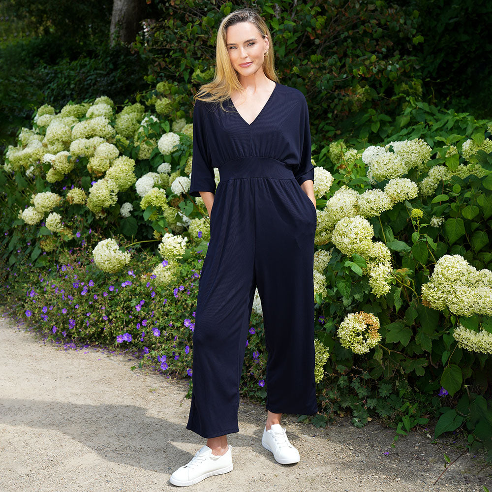 Ester Jumpsuit (Navy)