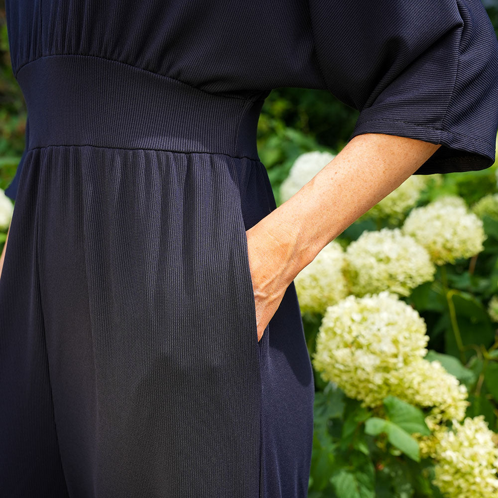 Ester Jumpsuit (Navy)