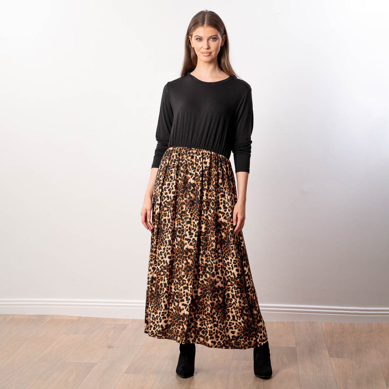Audrey Dress (Leopard)
