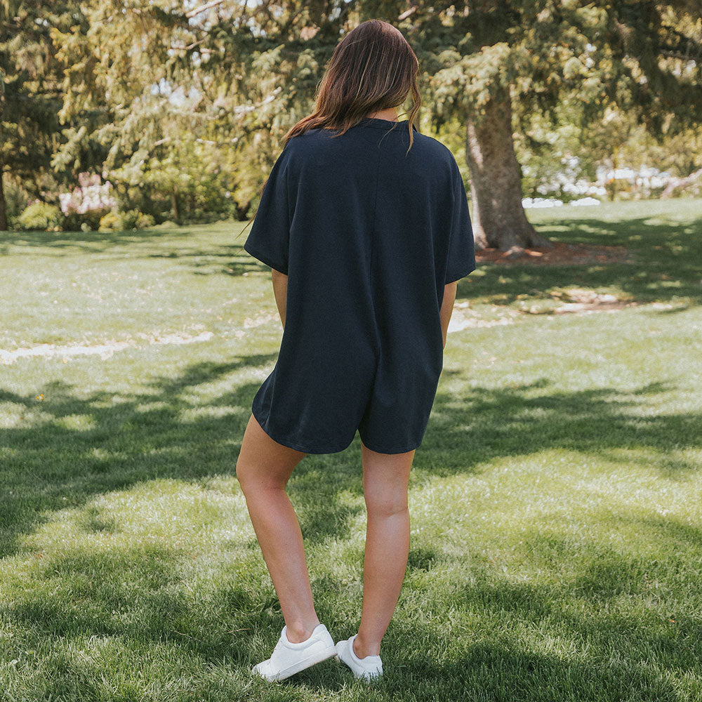 Desi Playsuit (Navy)
