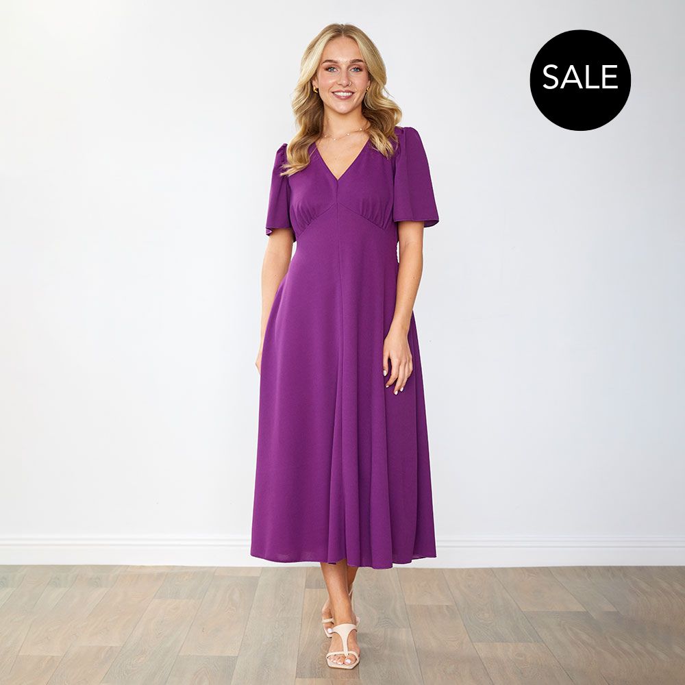 Whitney Dress (Plum)