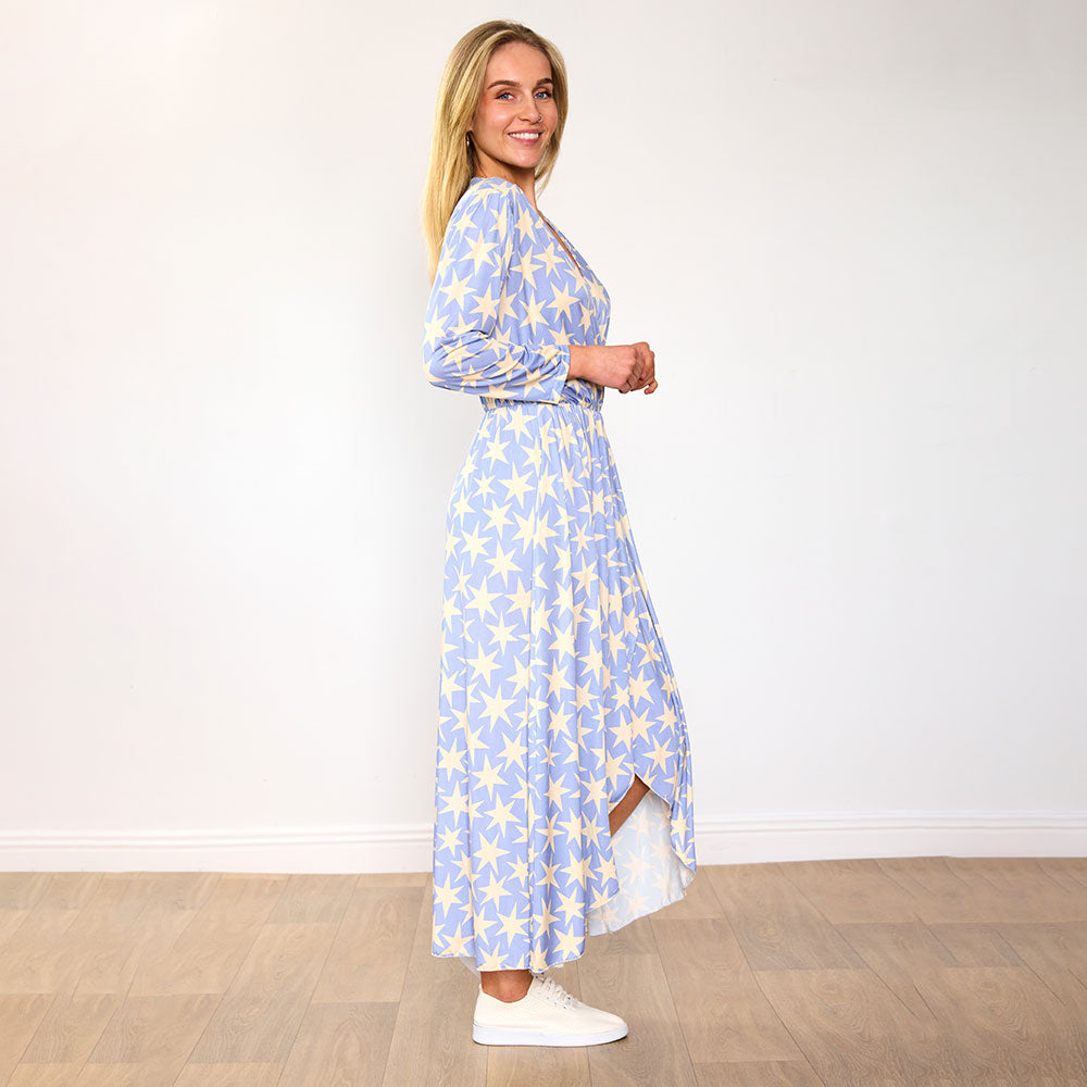 Cara Dress – Starlight Blue