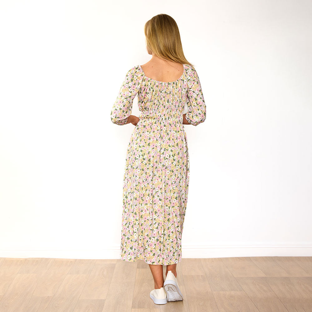Lainey Dress (Spring Yellow)