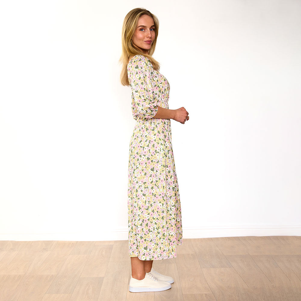 Lainey Dress (Spring Yellow)
