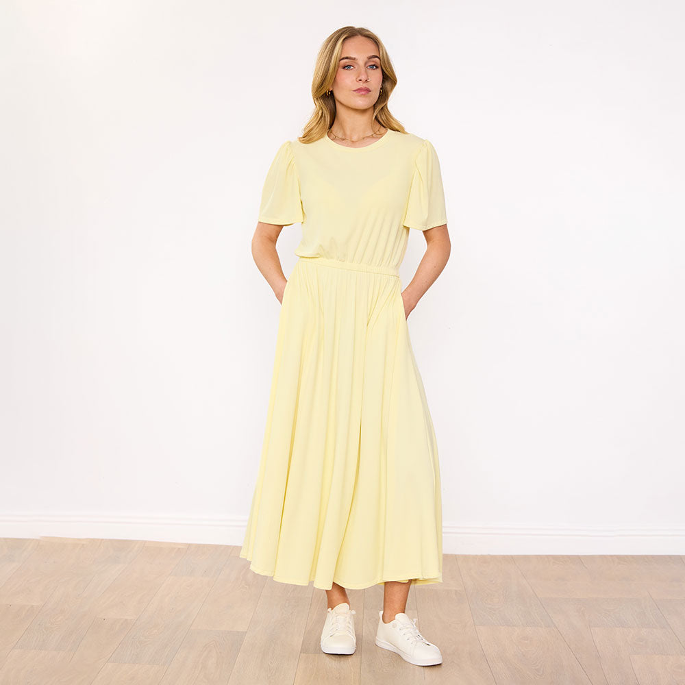 Eilish Dress (Lemon)
