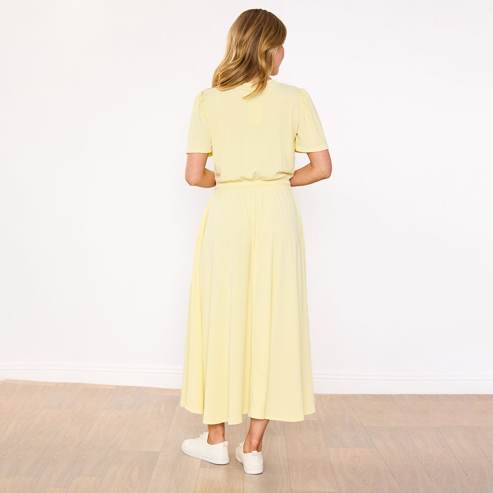 Eilish Dress (Lemon)