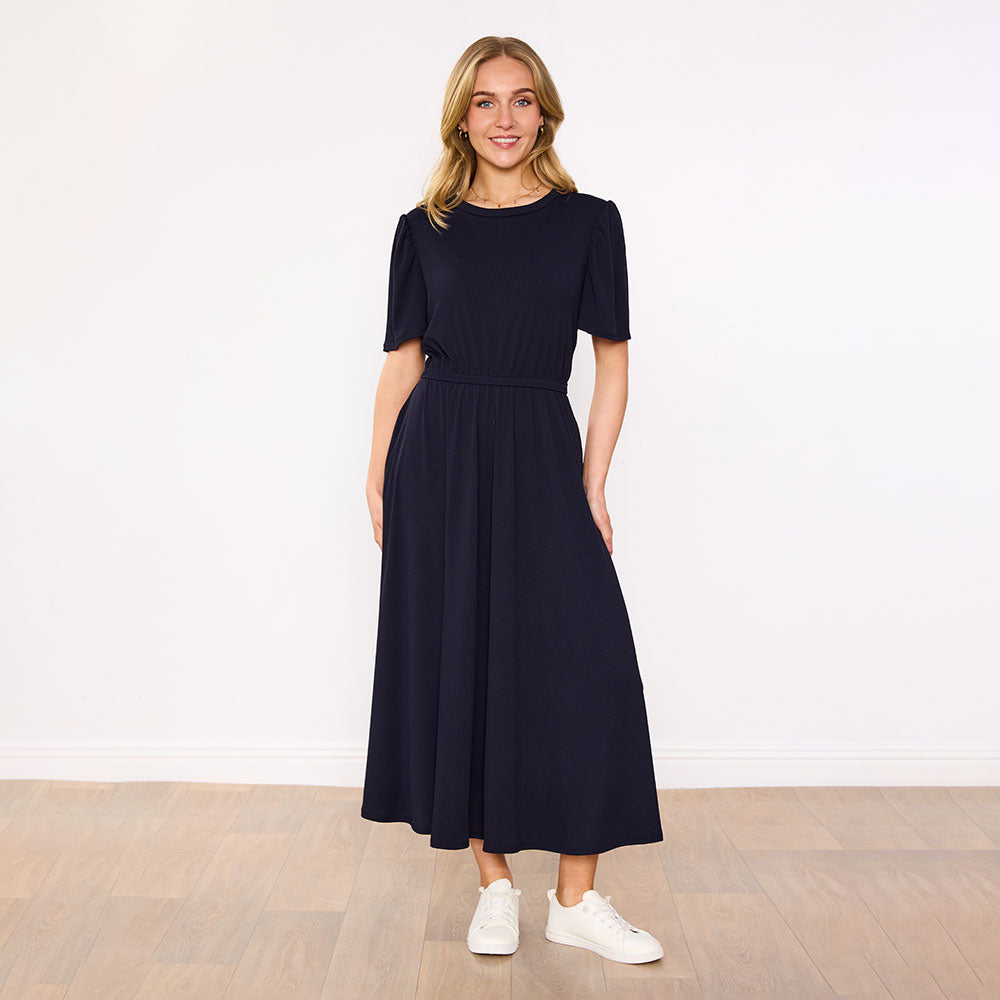 Eilish Dress (Navy)