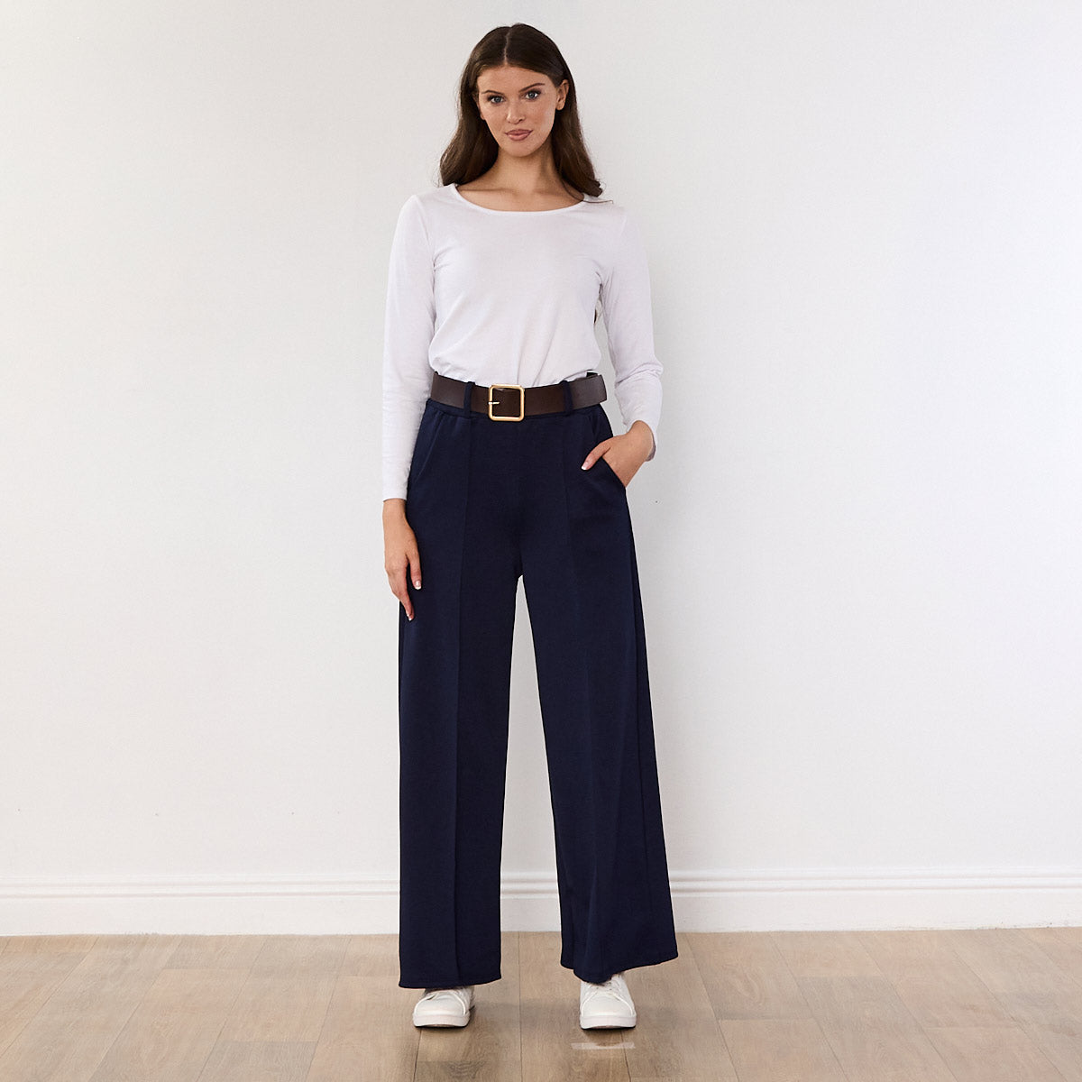 Ellana Trousers (Navy)