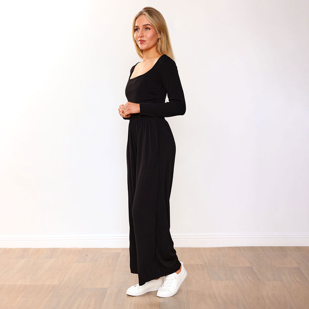Elton Jumpsuit (Black)