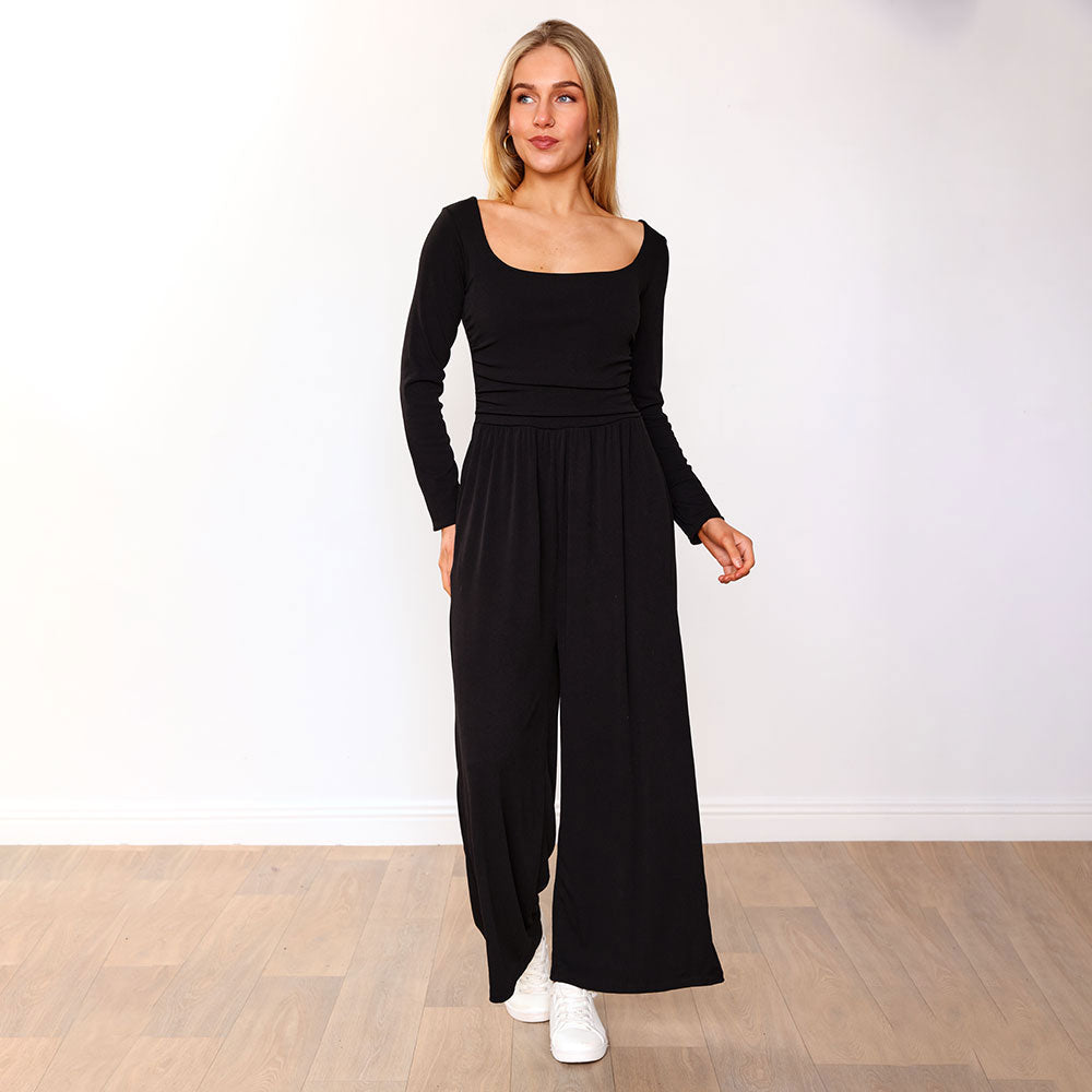 Elton Jumpsuit (Black)